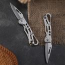 Folding Knife Keychain Tactical Survival Knives Hunting Camping Edc Tool  New
