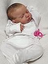iCradle Lifelike Reborn Baby Doll 20 Inch Real Looking Weighted Reborn Girl Doll Best Birthday Set for Girls Age 3