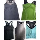 Under Armour Tops | 5 Womens Athletic Wear Sports Bras Tank Tops Workout Clothes Activewear Lot S | Color: Black/Gray | Size: S
