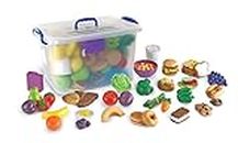 Learning Resources New Sprouts Classroom Play Food Set, 100 Pieces - LER9723