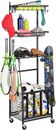 Sports Equipment Storage for Garage, Indoor/Outdoor Sports Rack for Garage, Ball