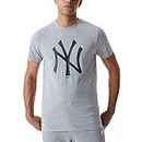 New Era Basic Shirt - MLB New York Yankees Gris