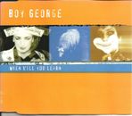 Culture Club BOY GEORGE When Will you learn 7 TRX REMIXES CD Single SEALED 1998