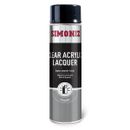 Simoniz Clear Lacquer 500ml Acrylic Aerosol Automotive Car Paint Spray Can
