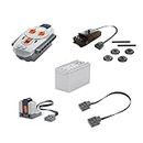 YLtremker Technik Power Functions Set, Technic Train Remote Control Motor Kit, Refit Accessory Set 10254