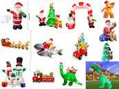 New Inflatable Christmas Santa Airblow Arch Snowman Xmas LED Outdoor Decorations