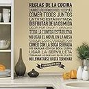 GADGETS WRAP Kitchen Rules - Spanish Skin Sticker for Wall Home Office