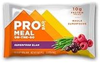 PROBAR - Meal Bar, Superfood Slam, Non-GMO, Gluten-Free, Certified Organic, Healthy, Plant-Based Whole Food Ingredients, Natural Energy (9 Count) Packaging May Vary