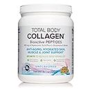 Natural Factors - Total Body Collagen Bioactive Peptides Unflavoured, 500g Powder - Complete Amino Acid Supplement with Hyaluronic Acid, Glutamine and Biotin - Hydrated Skin, Muscle & Joint Recovery