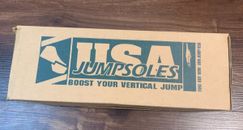 Saltos de entrenamiento pliométrico para hombre talla Med 8-10 saltos verticales vintage en caja