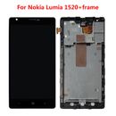 Repuesto para Nokia Lumia 1520 Pantalla LCD Pantalla Táctil Digitalizador + Marco Nuevo