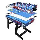 IFOYO Multi Function 4 in 1 Combo Game Table, Steady Pool Table, Hockey Table, Soccer Foosball Table, Table Tennis Table,31.5in / 48in