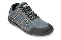 Xero Shoes Men's Mesa Trail WP Shoe - Waterproof Barefoot Trail Runner, Trekking Green Pine, 8.5 AU