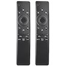 (Pack of 2) Universal Remote Control for All Samsung TV LED QLED UHD SUHD HDR LCD Frame Curved Solar HDTV 4K 8K 3D Smart TVs, with Buttons for Netflix, Prime Video, WWW