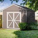 Handy Home Rookwood 10 ft. W x 12 ft. D Wood Storage Shed in Brown | 102 H x 120 W x 144 D in | Wayfair 19429-0