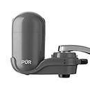 PUR Plus Faucet Mount Water Filtration System, Gray – Vertical Faucet Mount for Crisp, Refreshing Water, FM2500V