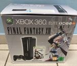 Console Xbox 360 Fat Noir 120 GO carton final fantasy XIII + 1 Manette Sans jeu