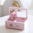 Classic Musical Jewelry Box No Electricity Swivel Ballet Girl Ornament  Wedding