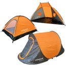 Camping Beach Festival Tents Pop-Up Style 1/2 Person Portable Hiking Polyester