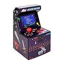 Mini Arcade Machine Handheld Console - 240 In-Built 8-Bit Retro Games, 2.5” Full Colour Screen, 8-Way Joystick, Volume Control Retro Handheld Game Console - ThumbsUp!