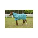 TuffRider 1200D Winter Comfy Detachable Neck Horse Sheet, Turquoise, 69-in