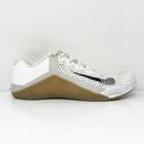 Nike Mens Metcon 6 CK9388-101 White Running Shoes Sneakers Size 8.5