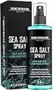 Viking Revolution Sea Salt Spray pour Homme - Spray au Sel de Mer avec Extrait de Kelp, Aloe Vera et Algues Rouges - Volume et Texture - Effet Plage - 240ml