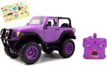 Jada Toys GIRLMAZING Big Foot Jeep R/C Vehicle (1:16 Scale), Purple Size Name...