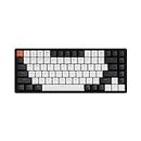Keychron K2v2 Bluetooth 5.1 Wireless/USB Wired Gaming Mechanical Keyboard, Hot-Swappable Switch Compact 84 Keys RGB LED Backlit, Aluminum Frame for Mac and Windows (Brown Switch)