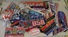 "NEW" Assortment Vintage Snap-on Tools Lot of (35) Tool Box Stickers Decals NOS