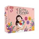 Funskool Handyfcrafts Little Florist,Make 16 Foam Flowers,30+ Interesting Facts About Flowers, Arts and Craft Kit DIY Kit, Ages 6 and Above, Multicolor