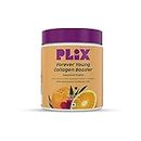 PLIX Collagen Supplement Powder to support Skin Elasticity, Firmness & Youthful Glow | 100%Plant-based with Hyaluronic Acid & Vitamin C | For Women & Men | Orange Flavour, Pack of 1