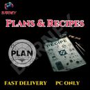 ✨ PC-Plans&Recipes-The Fixer/T-60 Plan/Cranberry Bog Treasure Map/Fast Delivery✨