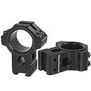 WestHunter Dovetail Scope Rings, 1 in/30 mm Tactical Precision High Profile Scope Mount | Black