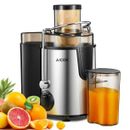 AICOK Juicer Centrifugal Juicer Machine Wide 3” Feed Chute Juice Extractor Easy 