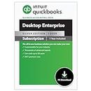 Intuit QuickBooks Desktop Enterprise Silver 2024 1 User, 1-Year Subscription [PC Download]