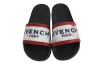 Givenchy Black Rubber Slippers Slide Sandals Size 39