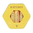 Burt's Bees Coffret Trois baumes - 1 baume lèvres cire d’abeille 100 % naturel, vitamine E et menthe poivrée (4,25 g), 1 x baume à lèvres au miel (4,25 g) et 1 baume à lèvres à la grenade (4,25 g)