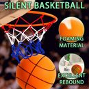 24cm Silent Basketball Indoor Training Foam Uncoated Ball for Kids Mute Ball New