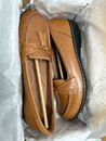 Clarks Women’s Shoes Brown Leather Ashland Lily Loafers Size 8.5 M