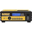 DEWALT DXAEC801B 30 Amp Bench Battery Charger: 80 Amp Engine Start, 2 Amp Maintainer, 120V AC Outlet, 3.1A USB Port, Battery Clamps, Single Battery Charger