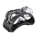 Foot Tambourine Musical Instrument Accessories with Metal Bell Professional Foot
