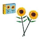 LEGO Sunflowers Building Kit, Artificial Flowers for Home Décor, Flower Building Toy Set for Kids, Sunflower Gift for Girls and Boys Ages 8 and Up, 40524