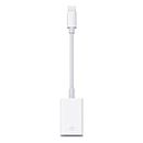 BOUTOP [Certifié Apple MFi Adaptateur Lightning vers USB pour Appareil Photo Support Hubs, Adaptateur Ethernet, Clavier MIDI, Lecteur de Carte Compatible avec iPhone iPad - Blanc