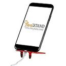 Gifts pour Readers & Writers Flexistand Support et Réglable Phone Supporter pour iPhone et Android, Rouge Tartan