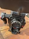 Fotocamera digitale rossa Dragon X 6K DSMC2 pronta per le riprese