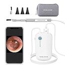 Teslong Digital Otoscope with Ear Wax Remover, Teslong Ear Camera with Ear Wax Removal Tools, Video Ear Scope Otoscope with Light for iPhone, iPad, Android Phone, USB, Ear Picks, 1080p HD