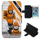 Personalised Hull iPhone Case Football Fan Flip Phone Cover Wallet Retro Gift