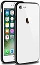 Navnika Glass Back Case for Apple i-Phone 6 Luxurious Glass with Shockproof Back Cover (White Glass)