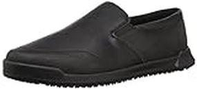 Shoes for Crews Men's Mason Slip Resistant Driving Style Loafer, Black, 13 Wide
